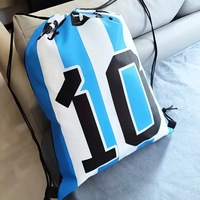 Sac de sport en polyester 210D personnalisé pour événements nationaux de football 2026, idéal pour la gym, les activités de plein air, les souvenirs des supporters et les voyages