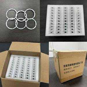 N52 טבעת כפולה מצופה ניקל ndfeb מגנטים לטעינה אלחוטית לסחניות טלפון סלולרי ומוצרים מגנטיים אחרים - Product Image 6