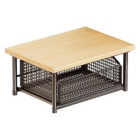 Organisateur de rangement multifonctionnel moderne en fer pour épices de cuisine, support de micro-ondes, étagère de comptoir pour la maison