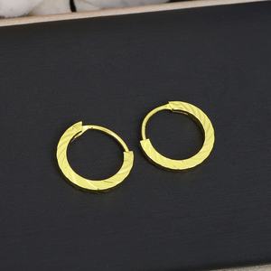 JXX New Design <b>Fashion</b> 24k Gold Plated <b>Hoop</b> <b>Earrings</b> Accessories Womens <b>Earring</b> Gift Jewelry Wholesale - Product Image 3