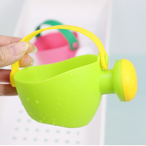 Regadera con cabezal de ducha, juguete de baño de plástico para niños, juego al aire libre, rosa, amarillo, azul - Product Image 3
