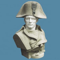 Mten — Statue de buste en pierre de marbre grec, décoration intérieure, taille de vie, Sculpture de buste