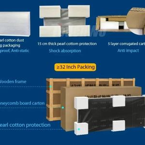 Pantalla de Video LCD Vertical Comercial para Interiores con Clasificación IP65 y Soporte SDK para Uso en Ascensores y Educación en Centros Comerciales - Product Image 4