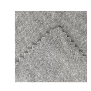 Tessuto per felpa con cappuccio Non spazzolata da un lato in pile polare maglia di alta qualità 80 cotone 20 poliestere tessuto di spugna francese in CVC
