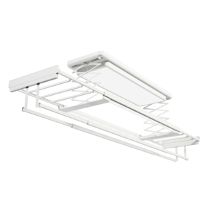 Sèche-<span class=keywords><strong>linge</strong></span> électrique intelligent d'intérieur, pliable, avec système de levage au <span class=keywords><strong>plafond</strong></span>, séchage chauffant, design pliable pour balcon, éclairage LED, commande vocale - Product Image 3