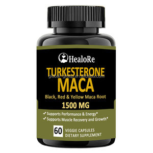 Suplemento de etiqueta privada Ashwagandha Maca Strong Man Plus Cápsula Aumento de la <span class=keywords><strong>libido</strong></span> Cápsulas de raíz de Maca - Product Image 4