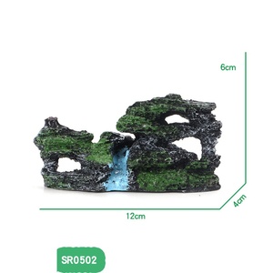Hars Kunstmatige Simulatie Rotstuin Landschap <span class=keywords><strong>Aquarium</strong></span> Decoraties Kleine Rotstuin Aquascape <span class=keywords><strong>Aquarium</strong></span> Decoratie Accessoires - Product Image 6