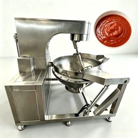 Industriële automatische planetaire kookmixer met gejackete ketel voor het verwerken van sauzen, chiliketchup en fruitconfiture