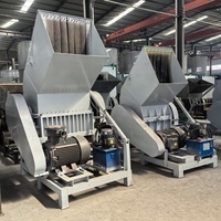 Vente à chaud de déchiqueteuse de film plastique broyeur de pneus en caoutchouc de déchets broyeur à essieu unique broyeur de vêtements textiles
