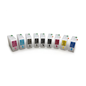 Cartouches <span class=keywords><strong>d</strong></span>'<span class=keywords><strong>encre</strong></span> rechargeables vides Colortime 80 ml avec puce pour imprimantes Epson SureColor SC P800 P808 SC-PX3V - Product Image 1