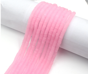 Cuentas de <span class=keywords><strong>arcilla</strong></span> suave de colores fluorescentes, cuentas de <span class=keywords><strong>arcilla</strong></span> polimérica de 6mm de alta calidad para fabricación de joyas, venta al por mayor - Product Image 5