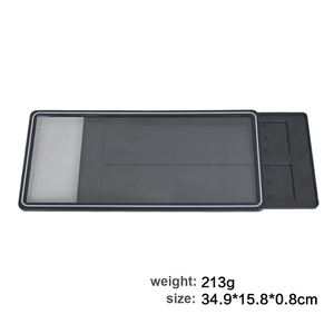 Recién llegado, marco de matrícula tailandés, soporte de cubierta, cubierta protectora de etiqueta de coche de plástico, marcos de matrícula para Tailandia - Product Image 3