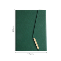 Benutzer definierte A5 Lose blatt, Notizbuch, Metall 6 Ringe Pu Leder abdeckung Tagebuch/