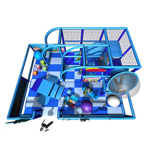 Equipo de Juegos Interior Seguro para Niños Pequeños con Diseño Personalizado Temático del Océano, con Mini Tobogán y Juguetes Coloridos para Guardería - Product Image 2