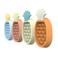 Bols d'alimentation en silicone pour animaux de compagnie plus lents pour arrêter les ballonnements empêchant l'étouffement Bol de conception saine Bol puzzle pour petits chiens et chats