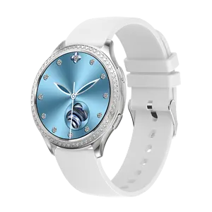 Montre Smart jam tangan cerdas 2024 pria, jam tangan pintar pelacak kebugaran, Monitor tidur, detak jantung, jam tangan cerdas untuk pria