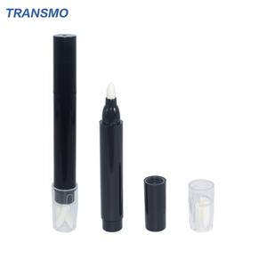 Lápiz Nutritivo para Manicura, Corrector de Esmalte de Uñas, Lápiz Removedor de Esmalte de Uñas Negro de Plástico con Esponja - Product Image 3