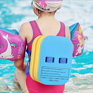 बच्चों गर्म फिटनेस वाटरप्रूफ स्विमिंग किक बोर्ड फ्लोटिंग एवा फोम बोर्ड समायोज्य बैक फ्लोट - Product Image 4