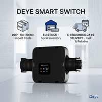 SUN-SMART-SWITCH01P3 Interrupteur d'énergie intelligent LoRa sans fil, contrôleur de charge, surveillance de la puissance en temps réel pour système solaire photovoltaïque Deye Cloud