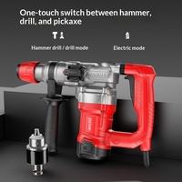 Marteau perforateur électrique de qualité industrielle Chigo, moteur tout cuivre, batterie lithium rechargeable, perçage à percussion haute puissance