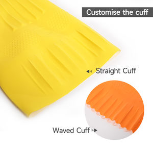 Luvas de Látex Natural Premium para Limpeza Doméstica e de Cozinha com Proteção em Colmeia - Product Image 3