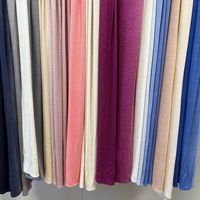 Hijab Opaque Premium en Tissu Dégradé, Casquette Ombrée, Écharpe Hijabs Imprimée en Jersey de Coton