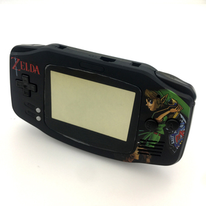 Nuovissima Custodia Completa Nera Zelda The Legend of Zelda per Game Boy Advance GBA, Ricambio Cover - Product Image 3