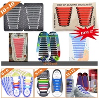Yinirun-lacets en Silicone écologique, de qualité alimentaire, pièces, sans nœud, couleur Macaron, sans quantité minimale de commande