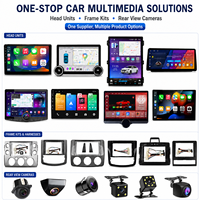 Radio Universal para Auto Android, Marco para Pantalla de Auto, CarPlay Inalámbrico, Android Auto, Navegación GPS, Soporte para Cámara Trasera