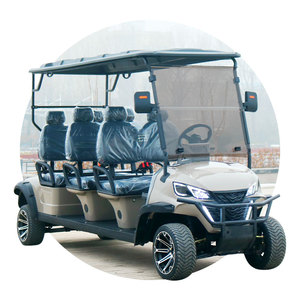 Carrito de Golf Personalizado, Club Car de 6 Plazas, Scooter con Estructura de Aluminio y Control Remoto - Product Image 3