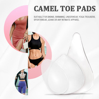 Coussinets cache-camel toe en silicone OEM, réutilisables et adhésifs, pour sous-vêtements féminins