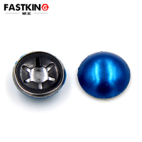 65Mn Cap-type Bearing Clip Flanged Tight-fit Plum-flower Clamp Lock Retaining Ring Spring Clip Turn Black M5M6