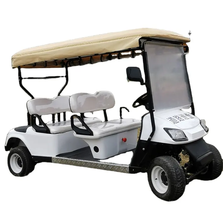 TRANSAUTO China products/suppliers Hot Sale 48V Chassis 4 Seats Electric Golf Cart