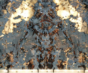 Patagonia <span class=keywords><strong>Onyx</strong></span> Marble con retroiluminación Pandora White Marble Bookmatched Slab Decoración de interiores - Product Image 6