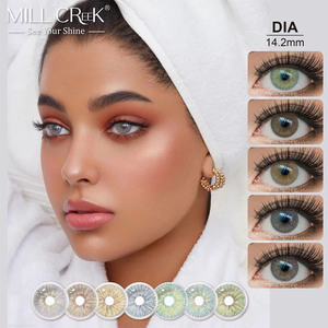 <span class=keywords><strong>Lentilles</strong></span> <span class=keywords><strong>de</strong></span> <span class=keywords><strong>contact</strong></span> colorées Angeles N en gros, 14,2 mm, 8 couleurs, aspect naturel, <span class=keywords><strong>lentilles</strong></span> cosmétiques souples pour maquillage, style naturel pour revendeurs - Product Image 1