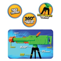 Jouet canon à eau Mega Hydro pour enfants pistolet à eau en plastique Super Soaker avec haute pression été jouet extérieur piscine