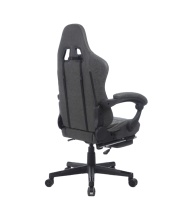 Nouveau Design Fauteuil Gamer Inclinable avec Repose-Pieds Marron