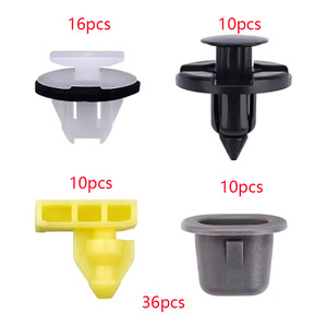 Car Fender And <b>Wheel</b> Arch Liner Clip Kit 36Pcs For Nissan X Trail Murano Qashqai Infiniti QX80 PP <b>Plastic</b> Replacement - Product Image 2