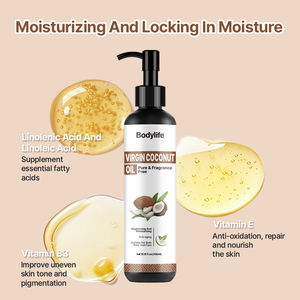 100% <span class=keywords><strong>olio</strong></span> <span class=keywords><strong>di</strong></span> <span class=keywords><strong>cocco</strong></span> naturale puro distillato che illumina e idratante l'<span class=keywords><strong>olio</strong></span> <span class=keywords><strong>di</strong></span> <span class=keywords><strong>cocco</strong></span> vergine adatto sia <span class=keywords><strong>per</strong></span> i peli del corpo che <span class=keywords><strong>per</strong></span> <span class=keywords><strong>il</strong></span> <span class=keywords><strong>viso</strong></span> - Product Image 5