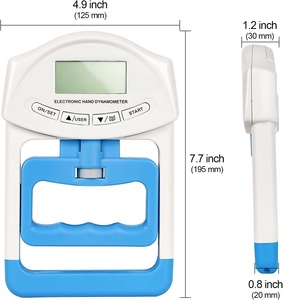 เครื่องวัดแรงบีบมือ STELLAR พร้อมจอ LCD สำหรับฝึกความแข็งแรงของแขน วัสดุ ABS ทนทาน ใช้สำหรับออกกำลังกายและฟื้นฟูสมรรถภาพ - Product Image 3
