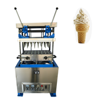 Machine de cuisson pour la crème glacée, pour faire des cônes d'œufs roulé, prix abordable