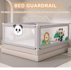 Barandilla de Cama para Bebé Personalizable y Fácil de Instalar, Protector de Seguridad Ajustable Anticaídas, Directo de Fábrica OEM - Product Image 3
