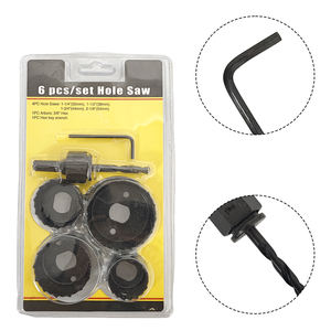 ชุดเลื่อยเจาะรูอุตสาหกรรม 8 ชิ้น สำหรับงานไม้ โลหะบาง และแผ่นพลาสติก - Product Image 2