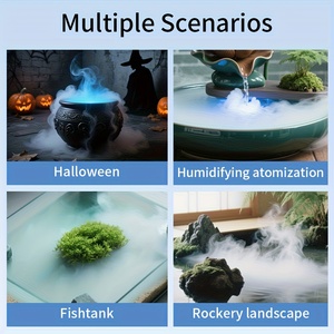 <span class=keywords><strong>12</strong></span> <span class=keywords><strong>Volt</strong></span> Mist Maker <span class=keywords><strong>Fogger</strong></span> đài phun nước ao 350 ml/h Máy tạo độ ẩm không khí Mist Maker - Product Image 5