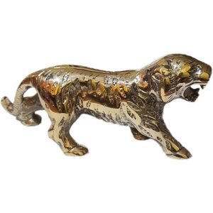 PARIJAT HANDICRAFT Statue décorative en laiton pour la maison moderne sculptée à la main Figurines d'animaux de la vie sauvage Sculptures artisanales pour - Product Image 5