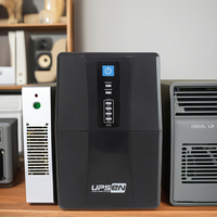 Baris Interaktif UPS 500VA-3kVA dengan AVR & Pure Sine Wave untuk rumah/kantor/Server perlindungan daya