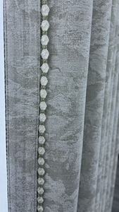 Cortinas Opacas de Chenilla Jacquard Hechas a Medida para Ventanas Francesas, Estilo Moderno para Dormitorio, <span class=keywords><strong>Hotel</strong></span> u Oficina - Product Image 4