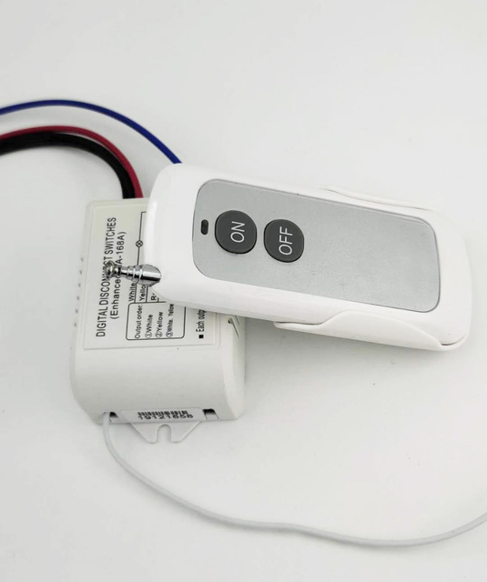 Far Way Wireless Digital RF Remote Control Switch Receiver Transmitter Long Control Distance