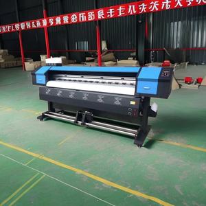 เครื่องพิมพ์แบบซับลิเมชั่นพร้อมหัวพิมพ์ Xp600 ขนาด 1600 มม. 1800 มม. หลายสี CMYK Lc Lm เครื่องพิมพ์อิงค์เจ็ทแบบ Eco Solvent - Product Image 2