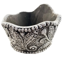 Vente en gros chine nouveau pot de fleurs couronne style européen jardin plante verte couleur marron style romain pot de fleurs